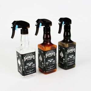 Bouteille de pulvérisation d'eau en plastique professionnelle de 500 ml pour salon de coiffure – Pulvérisateur à fine brume pour coiffure, coupe et toilettage - Product Image 2
