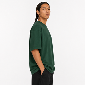 เสื้อยืดโอเวอร์ไซส์สำหรับผู้ชาย ผ้าคุณภาพพรีเมียม เย็บอย่างทนทาน สวมใส่สบาย เหมาะสำหรับชุดสตรีทแวร์ - Product Image 2