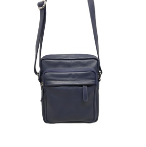 Wholesale Men's Cross Body <b>Sling</b> Bags Lightweight Leather Multifunctional Pocket Zipper Closure Supply Unisex Bulk Export Travel - Product Image 1