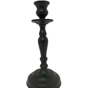 Porte-bougie en métal de luxe avec cheminée en verre, décoration élégante pour table et mariage au meilleur prix - Product Image 1