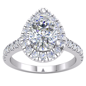 Anillo de Lujo de Diseño Clásico de Oro de 10K para Mujer, Diamante Cultivado en Laboratorio de 1Ct, Claridad VS, Color EF, Corte Brillante, Certificado IGI - Product Image 4