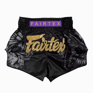 กางเกงมวยไทย FairTex รุ่นใหม่ขายดี ราคาส่ง RTS ออกแบบใหม่ ผลิตจากโพลีเอสเตอร์ 100% สำหรับออกกำลังกายที่ยิม - Product Image 3
