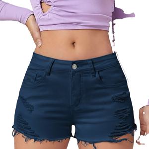 Shorts de Lona para Mujer, Corte Regular, Cintura Media, Estampado Floral Vintage, con Cierre de Cordón y Secado Rápido - Product Image 2