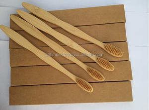 Cepillo de Dientes de Bambú Ecológico OEM para Cuidado Bucal, Biodegradable y Reutilizable para Suministros de Baño de Hotel para Adultos, Empaque Personalizable - Product Image 6