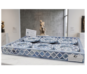 Las mejores Bandejas para servir de resina y incrustaciones de hueso MDF de Candid Manufacturing Co para hoteles, restaurantes y utensilios de cocina - Product Image 1
