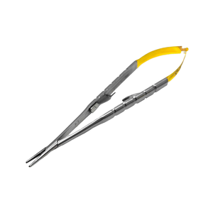 Micro-ciseaux Yasargil de qualité supérieure en acier inoxydable réutilisable, forme baïonnette, instruments de microchirurgie de qualité supérieure - Product Image 1