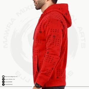 เสื้อมีฮู้ดผ้าไหมมีฮู้ดผ้าฟลีซ100% ด้านหน้าดีไซน์ดิจิตอลสีหน้าจอสำหรับฤดูหนาว - Product Image 4