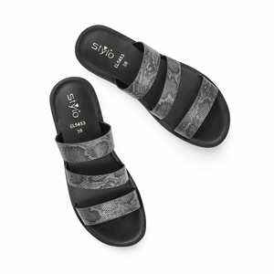 Sandalias de tacón informales negras Softy CL5453 - Product Image 1