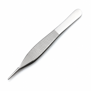 Pince à tissus Micro Adson de haute qualité, 4,7'' (12 cm), 1x2 dents, chirurgicale, anatomique, instrument de classe I, certifiée CE - Product Image 6