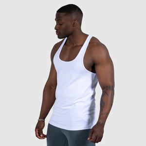 <b>Men's</b> New Arrival Summer Sleeveless Sports Gym Workout Tank Top Y-Back Muscle <b>Singlet</b> <b>for</b> Workouts - Product Image 3