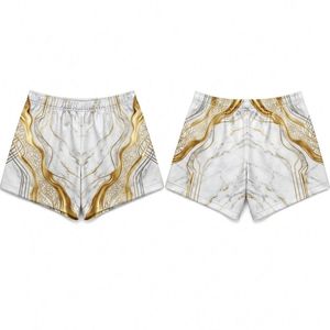 Shorts Deportivos para Mujer, Sublimados, de Secado Rápido, Transpirables, de Alta Elasticidad, con Degradado de Arcoíris al Atardecer - Product Image 4