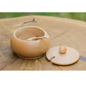 Pot à sucre en bois naturel, salière et poivrière personnalisées, récipient en bois, compatible lave-vaisselle, best-seller en promotion - Product Image 6