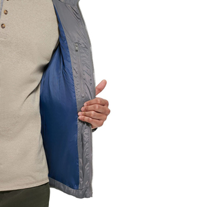 Men's High Quality Casual Puffer Jacket Customized Logo <b>Printing</b> Multi-Color Canvas Zipper 100% Nylon <b>Stand</b> Waterproof Wholesale - Product Image 2