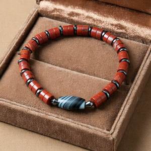 Bracelet en résine coloré à la mode, fait à la main, perles élastiques, bijoux pour femmes et adolescentes AZ ENTERPRISES - Product Image 4