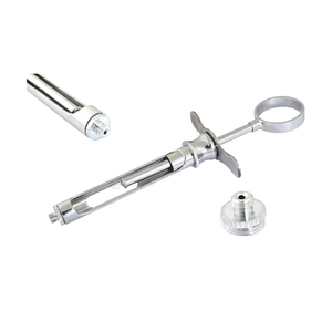 Jeringa Dental Manual Autoaspirante de Acero Inoxidable, Inyector de Cartuchos de Anestesia, Uso Veterinario, CE - Product Image 3