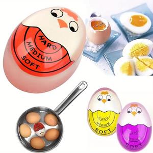 Timer per Uova con Indicatore di Colore, Indicatore di Prontezza per Uova Sode, Morbide e Dure, Timer da Cucina - Product Image 5