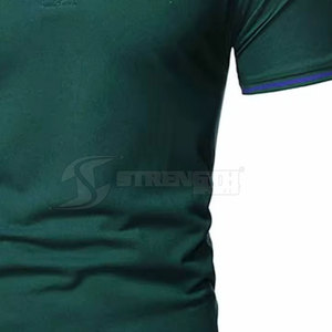 Chemises polo pour hommes de qualité supérieure à prix abordable, contraste de couleurs, 100% coton, fabriquées avec les meilleurs matériaux en gros - Product Image 5