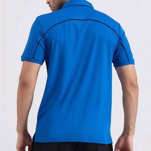 เสื้อโปโลผู้ชายผ้าฝ้ายแท้ 100% สวมใส่สบาย ปรับแต่งได้ ขายดี ดีไซน์ใหม่ รับทำโลโก้ สีพื้น ระบายอากาศได้ดี - Product Image 2