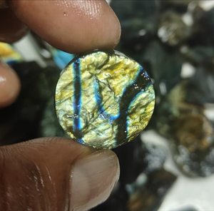 Piedras Preciosas Sueltas de Labradorita Multicolor de Alta Calidad, Hermoso Lote de Cabujones de Labradorita, Gemas de Labradorita Hechas a Mano - Product Image 6