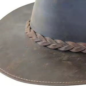 Customize Cowboy <b>Hat</b> Casual Style Outdoor Solid Breathable Eco-friendly Unisex All-Season <b>Sun</b> Protection Premium - Product Image 3