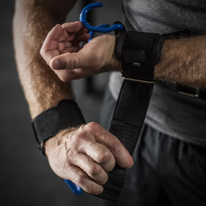 Guantes de Levantamiento de Pesas Geo Brother Co Negros con Soporte para Muñeca, Resistentes, Antideslizantes, Ajustables, Transpirables, Capacidad de Carga de 15 lb - Product Image 3