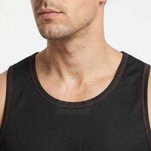 Débardeur de lutte pour hommes, maillot de sport sans manches, extensible, pour l'entraînement et la pratique de la lutte - Product Image 6