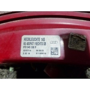 Luz Trasera Derecha Usada A5 8T8945096F - Product Image 3