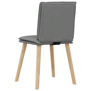 Juego de 6 Sillas de Comedor Gris Oscuro - Product Image 6