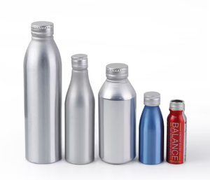 Venta al por Mayor de Botellas de Bebidas Energéticas de Aluminio Puro al 99.7%, Ecológicas y Reutilizables, con Tapas ROPP, Fabricadas en Vietnam, ENVASE ECOLÓGICO VERDE - Product Image 1