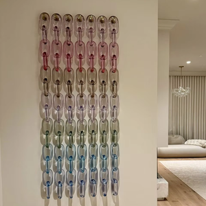 โซนศิลปะสร้างสรรค์ โมเดลคริสต์มาส อะคริลิกเรซิ่นเคลือบเงา โซ่หนา ตัวล็อคแบบสแนป  งานแฮนด์เมดรักษ์โลก รูปทรงนกฮูก - Product Image 1