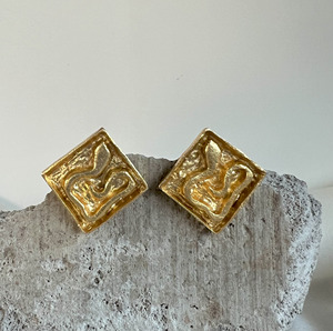 Proveedor de Joyería Moderna para Mujer, Aretes de Latón Chapados en Oro, Joyería Fina, Geométrica, Minimalista, para Fiesta - Product Image 1