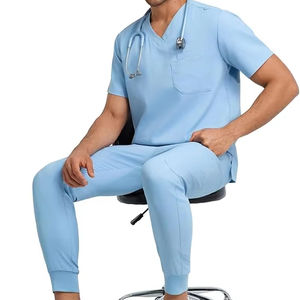 Conjunto de Uniforme Médico, Ropa de Trabajo Médica Suave y Transpirable para Doctores y Enfermeras - Product Image 3