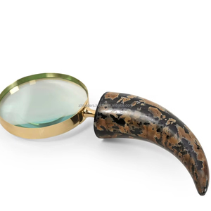 2025 Odel, lupa de mano moderna personalizada, mango de cuerno de búfalo de vaca único, equipo moderno con decoración única - Product Image 1