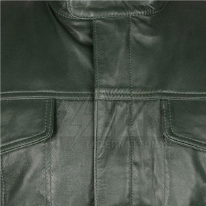 Chaleco de Cuero de Diseño Exclusivo para Hombre, Chaleco de Cuero Grueso, Cómodo y Profesional - Product Image 3