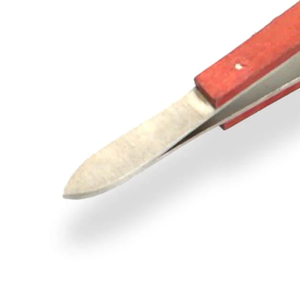 Pince à épiler courbée en X pour extensions de cils et outils, pince à épiler avec grip en fibre, en acier inoxydable professionnel pour extensions de cils volume Pro X - Product Image 5