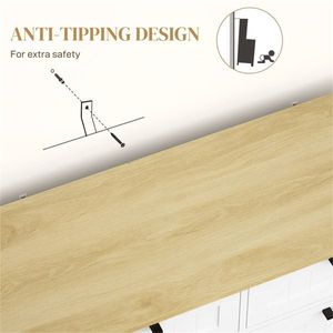 Armadio Moderno per Cucina in Legno e Pannelli, Adatto anche per Guardaroba - Product Image 6