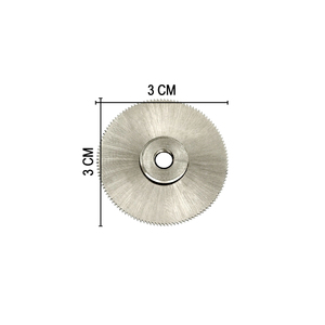 SPARE REPLACEMENT FINE JAWS ROTARY SAW BLADE S.STEEL FOR FINGER <b>RING</b> CUTTER TOOL CUTTING GOLD SILVER BRASS <b>RINGS</b> JEWELRY TOOLS - Product Image 2