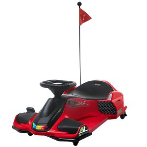 Go-Kart Elettrico da Drift 36V con Avvio Lento, Musica e Luci Rosse, Personalizzabile, Trazione 4x4, Freno a Disco per Bambini, Garanzia 1 Anno - Product Image 1