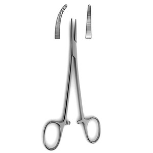 Pinces chirurgicales Halsted micro-moustiquaires sur mesure à mâchoires extra délicates en acier inoxydable pour dissection fine et contrôle des vaisseaux - Product Image 1