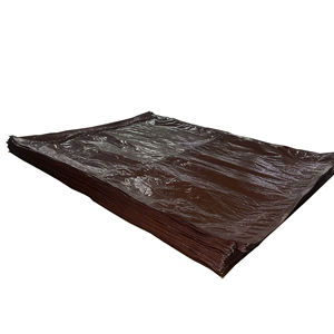 Bâche en PE marron haute résistance, très durable, couverture plastique haute capacité, couleur et taille personnalisables - Product Image 5