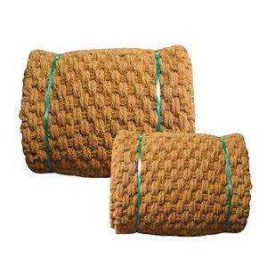 Tapis en fibre de coco tissé à la main, le plus vendu, 100 % fibre de coco, pour le contrôle de l'érosion, idéal pour les allées et l'aménagement paysager - Product Image 1