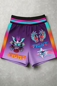 Shorts de boxe légers en tissu polyester, design personnalisé, impression, broderie du logo, respirant, entraînement, taille personnalisée - Product Image 5