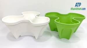 Pot de plantes triangulaire moderne pour la maison et le jardin Plantation verte pour une utilisation en entreprise Grossiste - Product Image 4