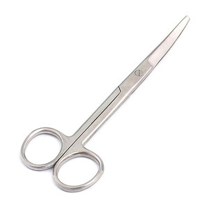 Tijeras de Disección Curvas de Precisión JACKBILLY Mayo, Acero Inoxidable, Instrumento Médico Quirúrgico de Operación Manual - Product Image 1
