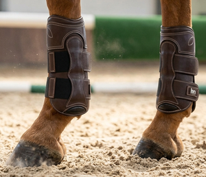 Bota de Salto Ecuestre de Cuero Genuino con Acabado Premium de Diseño - Product Image 6