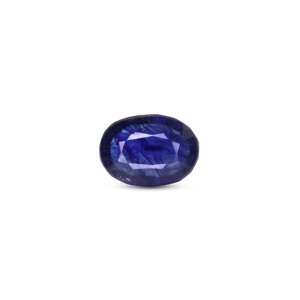 Zafiro Azul Cielo Natural Suelto de 7.05 Ct, Corte Brillante de 12mm, Gema para Joyería Fina - Product Image 1