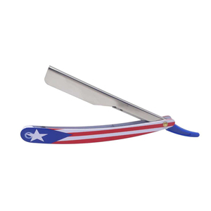 Rasoir de barbier Azicon en acier inoxydable de style turc, lame droite pliable, outil de rasage pour salon de coiffure, lame simple - Product Image 3