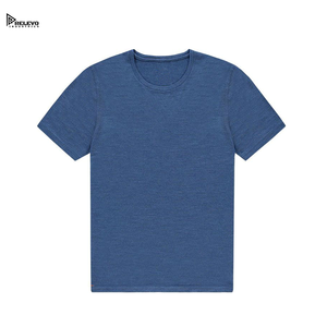 Camiseta de Algodón para Hombre, Tela Suave, Informal, para Verano, Transpirable, Ajuste Cómodo, Fabricante OEM al por Mayor - Product Image 2