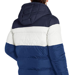 Trending Style Hooded Puffer <b>Jacket</b> Men Winter Outerwear Lightweight Warm Waterproof Windproof Street Style <b>Travel</b> - Product Image 6