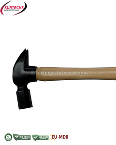 Martillo de Herrador Manual Surtechs de 12 Pulgadas, Juego de Herramientas para Clavar Herraduras, Acero Inoxidable, Certificado CE ISO13485, Herramienta Equina - Product Image 2